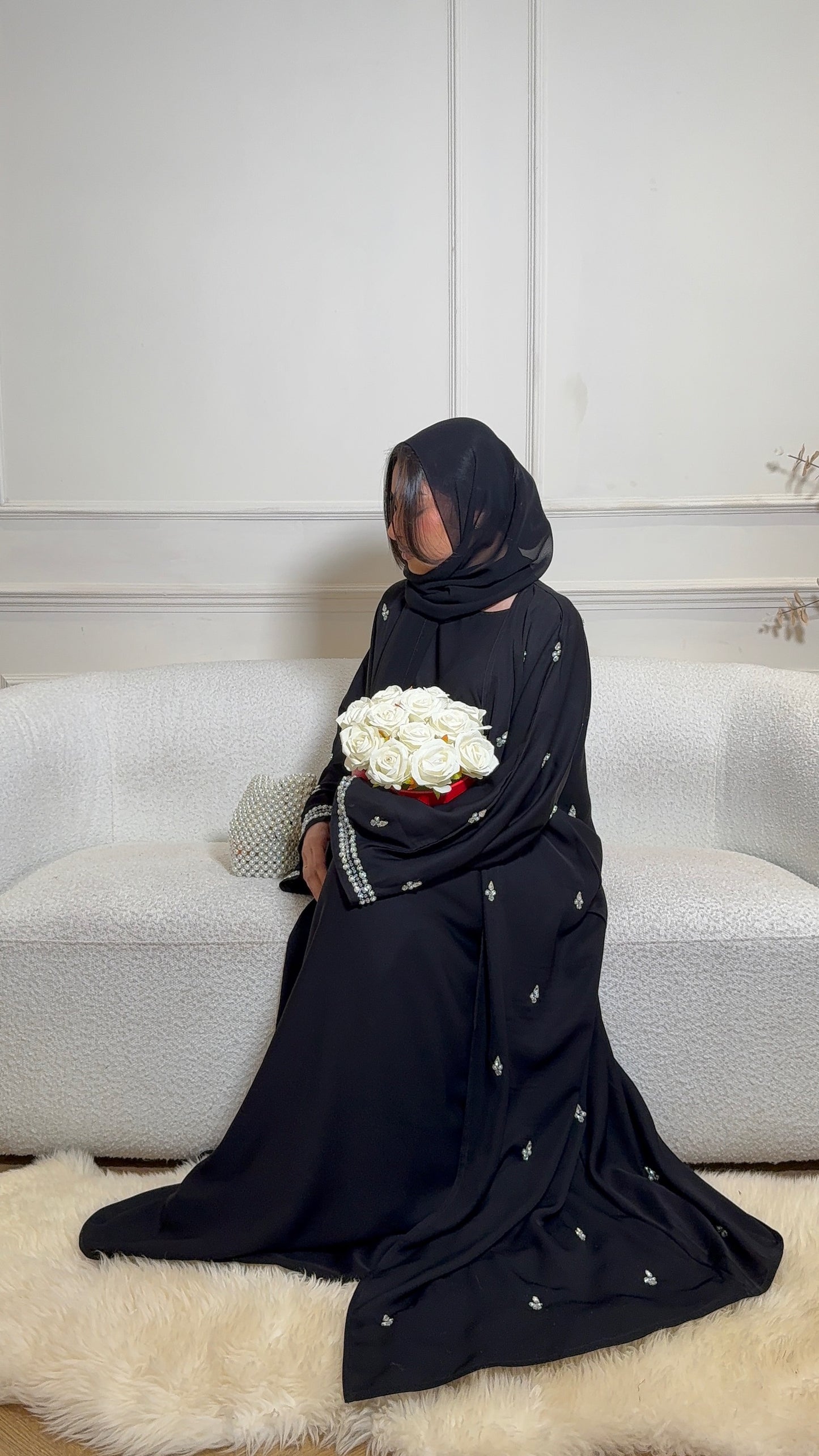 DAHLIA ABAYA (BLACK)