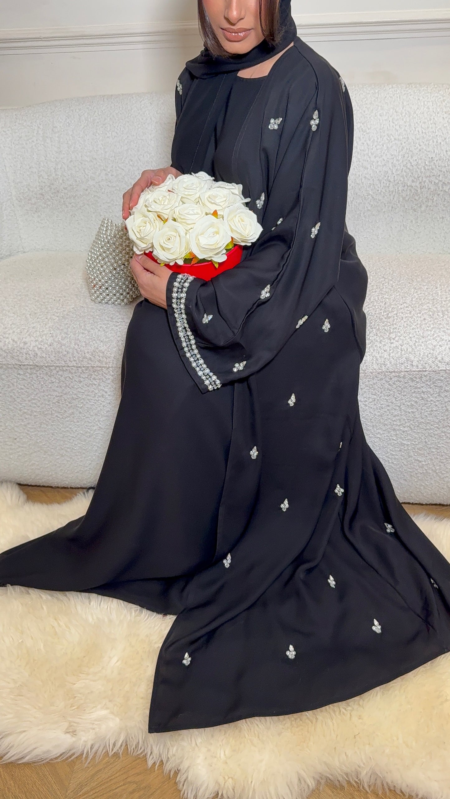 DAHLIA ABAYA (BLACK)